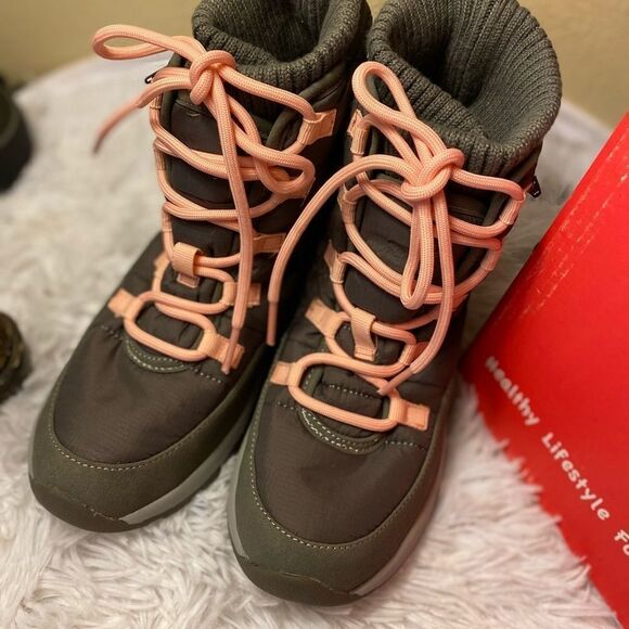 Tony Little Cheeks Fit Body Hiker Boots Sz 6 - Picture 3 of 16